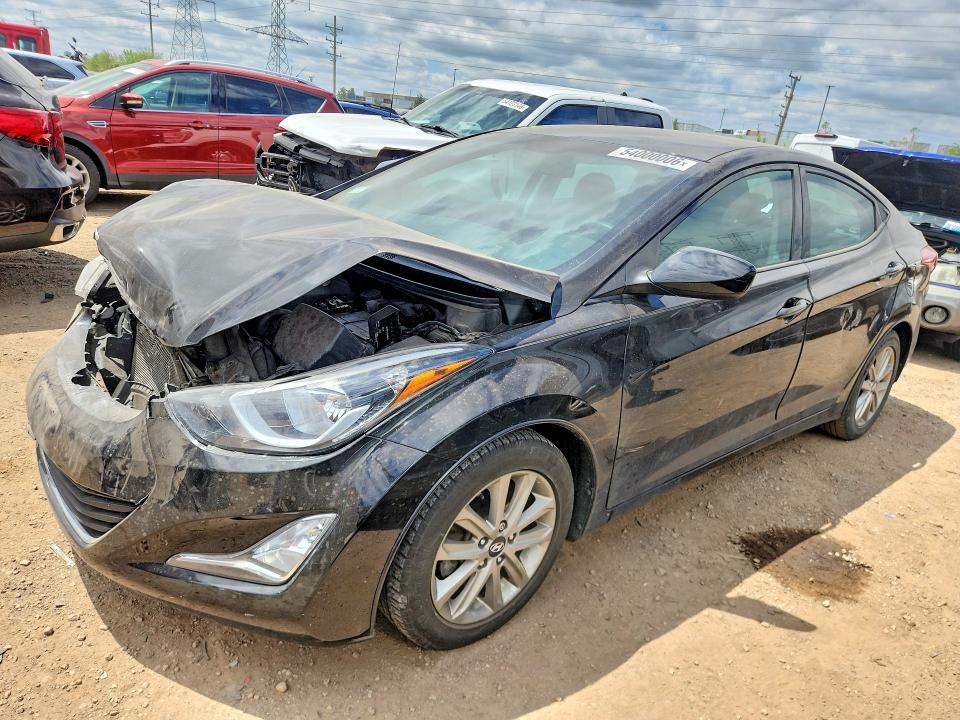 2015 HYUNDAI ELANTRA — VIN 5NPDH4AE7FH638012