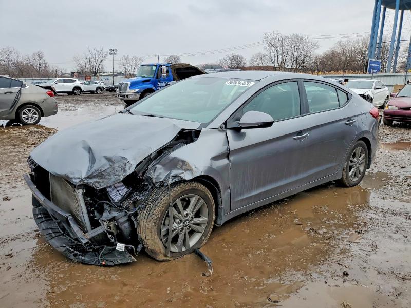2018 HYUNDAI ELANTRA SE — VIN 5NPD84LF8JH377049