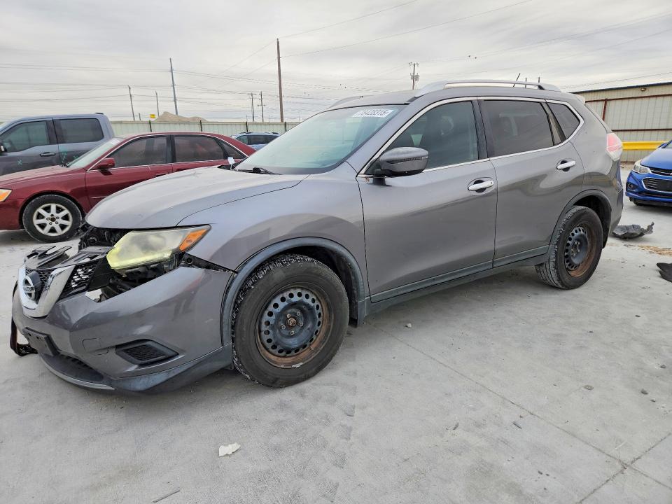 2016 NISSAN ROGUE — VIN KNMAT2MT2GP614349