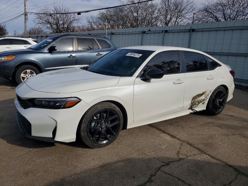 2025 HONDA CIVIC — VIN 2HGFE2F51SH591904