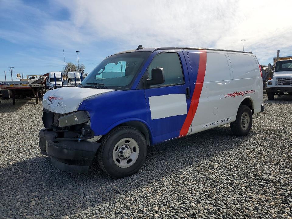 2019 CHEVROLET EXPRESS G2500 — VIN 1GCWGAFG4K1313226