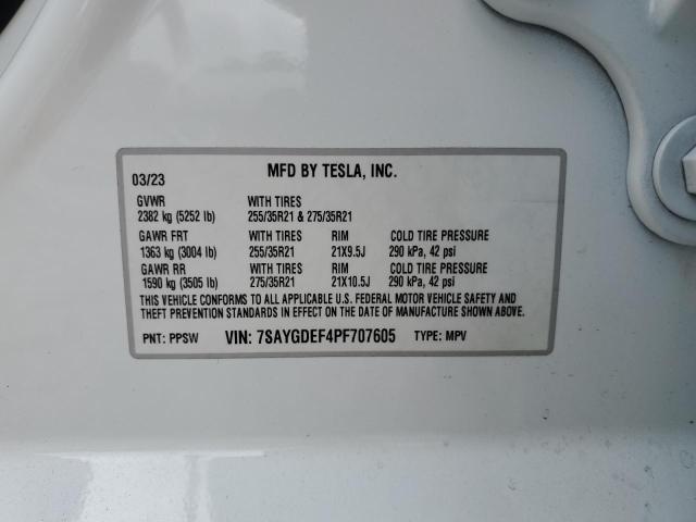 7SAYGDEF4PF707605