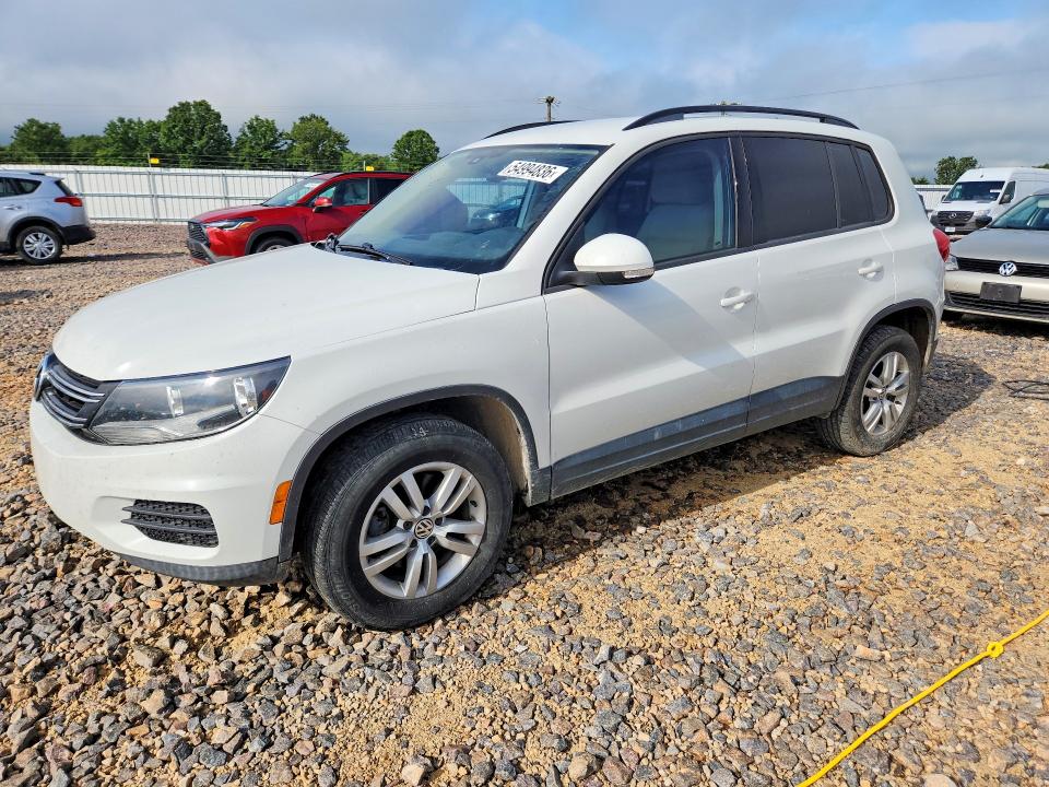 2017 VOLKSWAGEN TIGUAN — VIN WVGAV7AX8HK027467