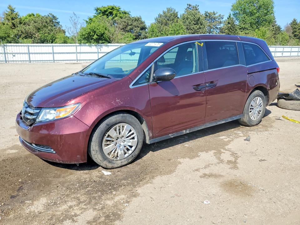 2017 HONDA ODYSSEY — VIN 5FNRL5H20HB017086