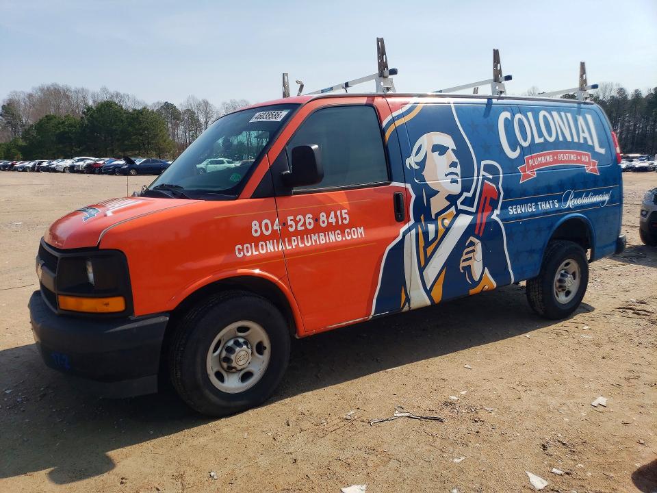 2017 CHEVROLET EXPRESS G2500 — VIN 1GCWGAFF8H1132016
