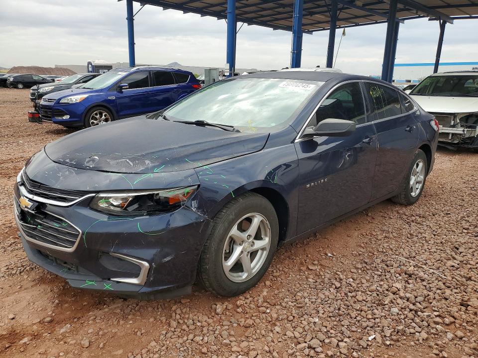 2017 CHEVROLET MALIBU — VIN 1G1ZB5STXHF150348