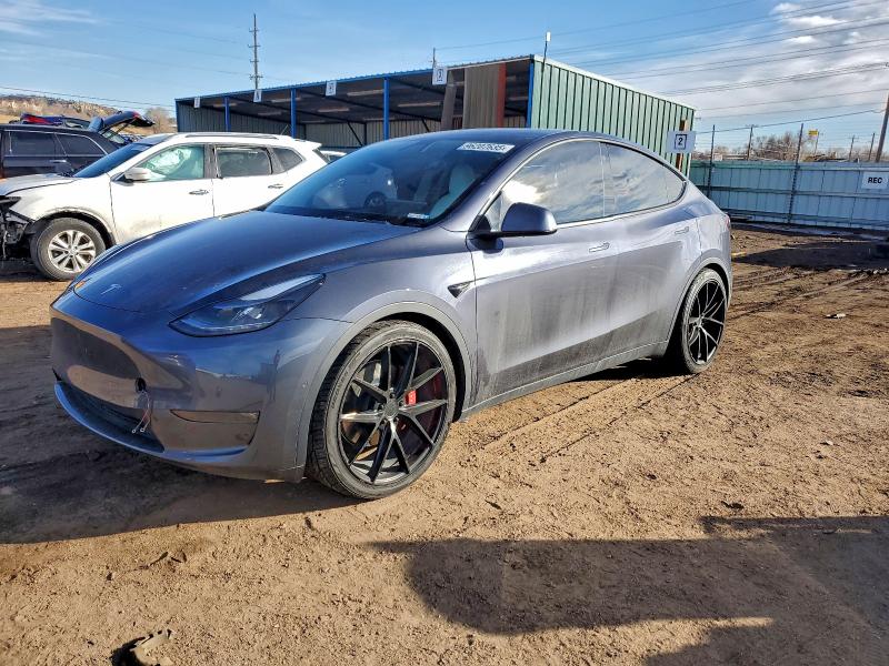 2022 TESLA MODEL Y — VIN 7SAYGDEF8NF381983