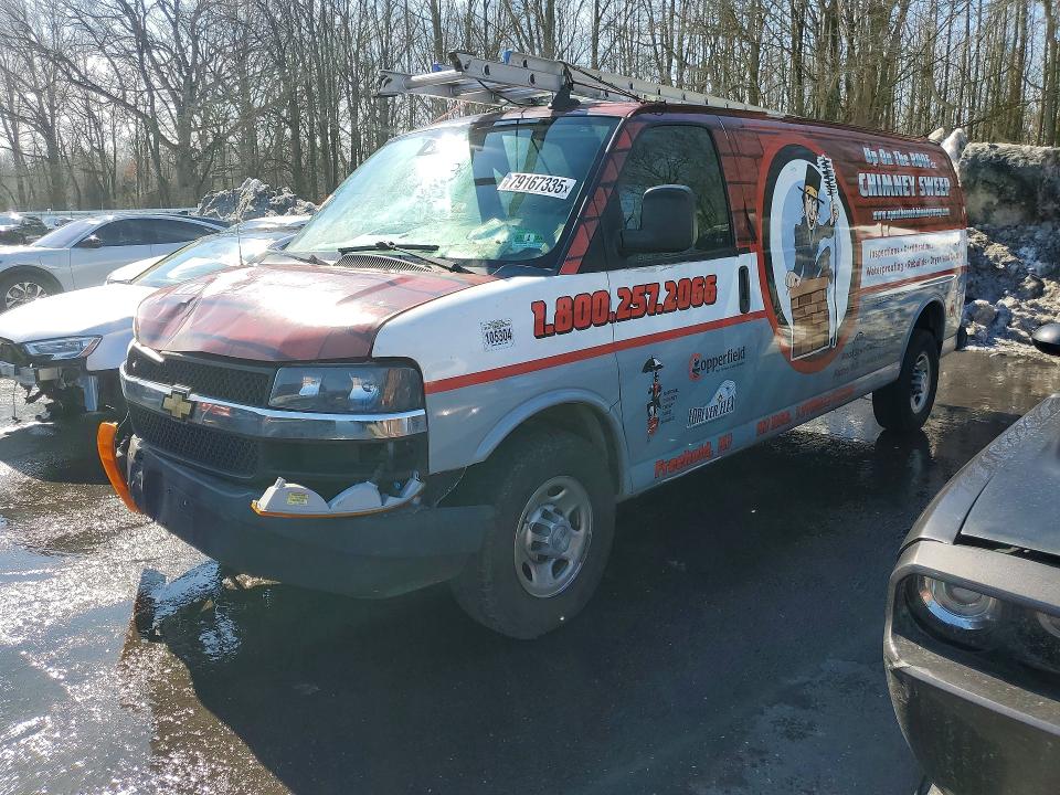 2019 CHEVROLET EXPRESS G3500 — VIN 1GCZGHFG4K1367759