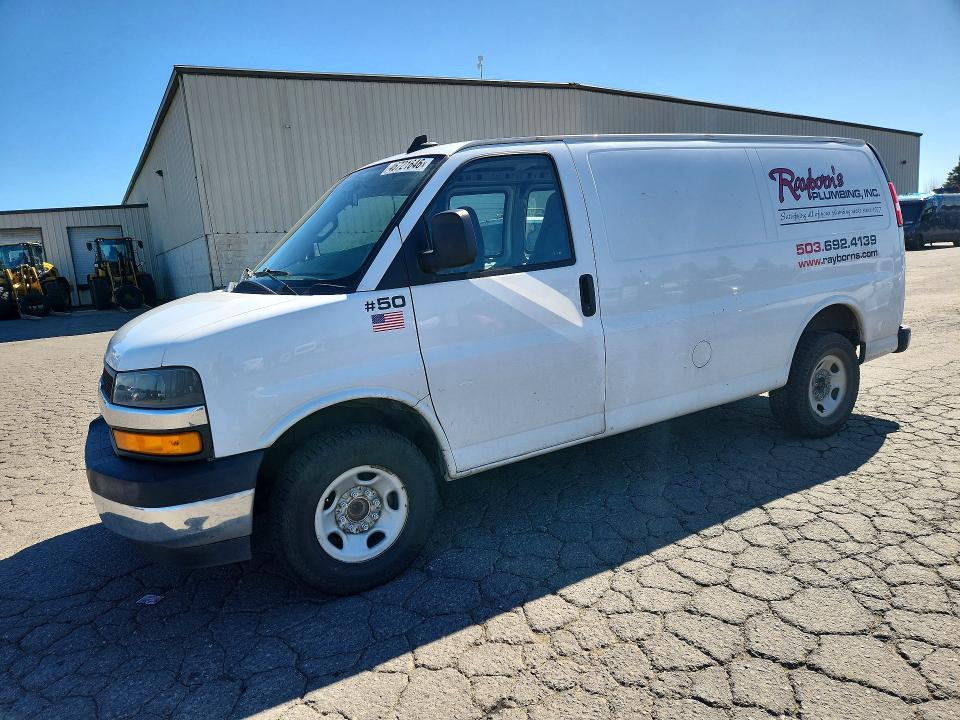 2022 CHEVROLET EXPRESS G2500 — VIN 1GCWGAF70N1252168