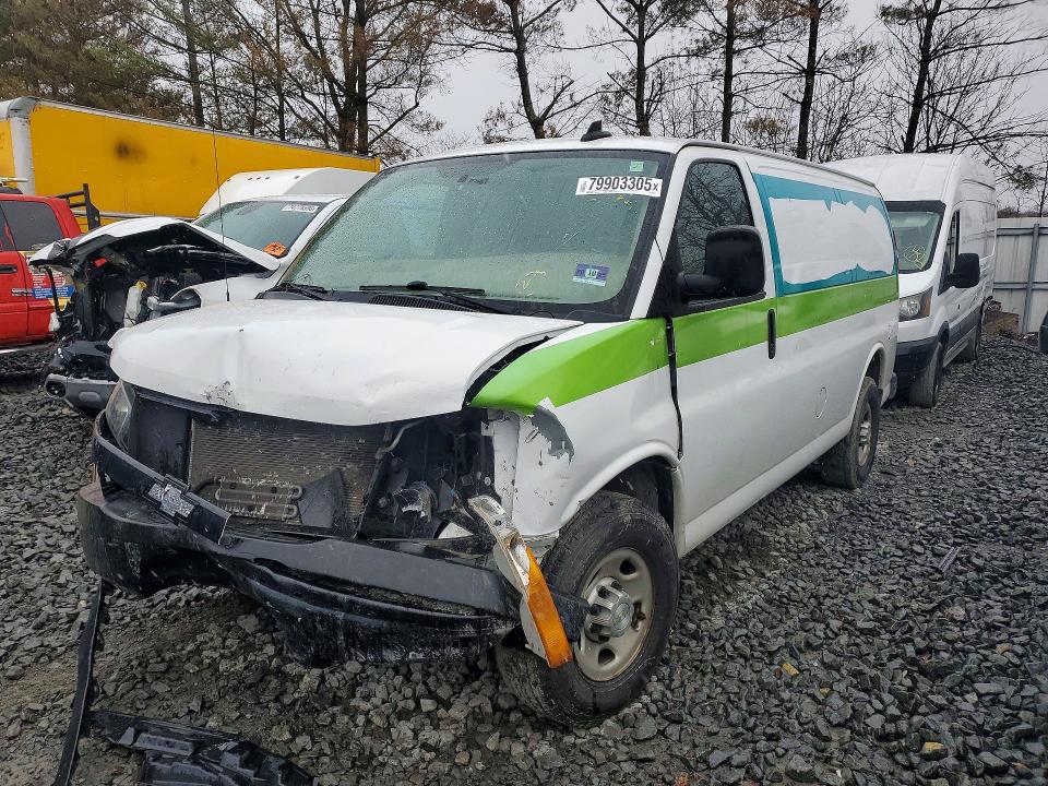 2020 CHEVROLET EXPRESS G2500 — VIN 1GCWGAFPXL1257522