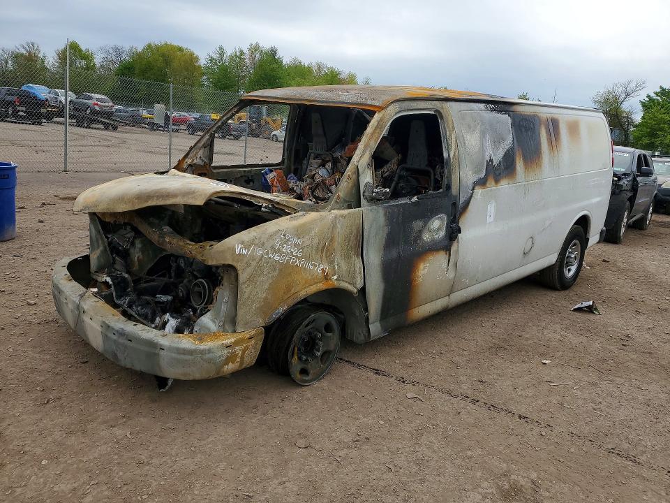 2023 CHEVROLET EXPRESS G2500 — VIN 1GCWGBFPXP1116784