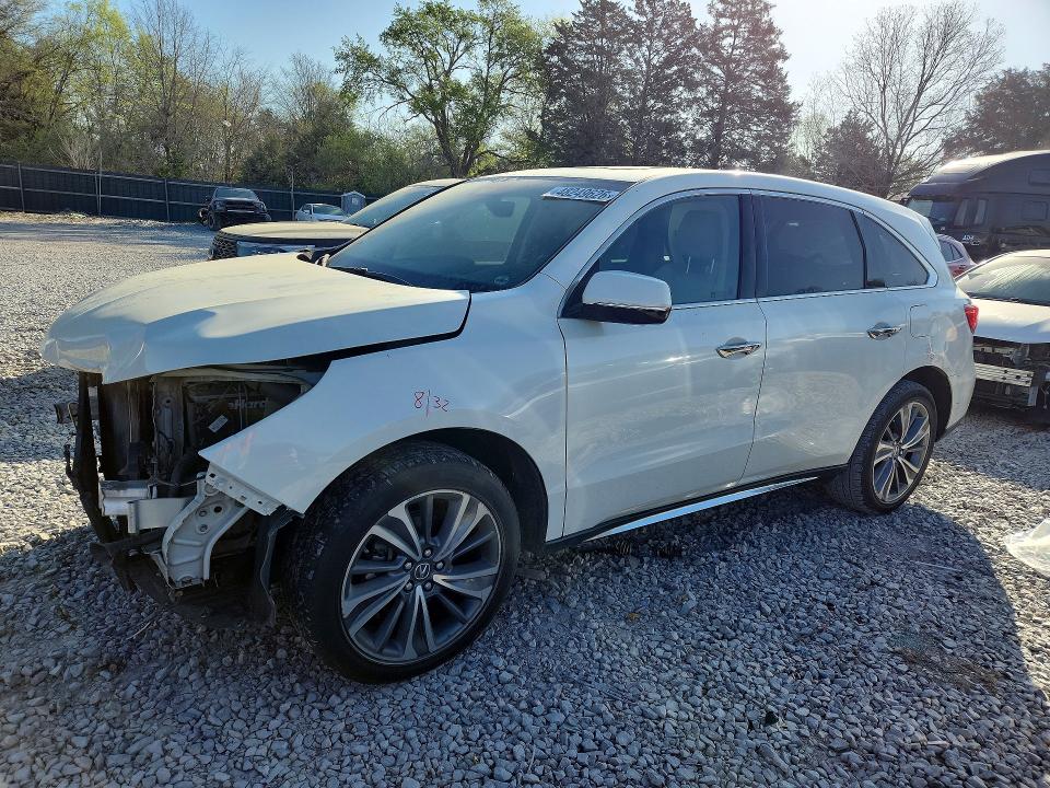 2017 ACURA MDX — VIN 5FRYD4H54HB021833
