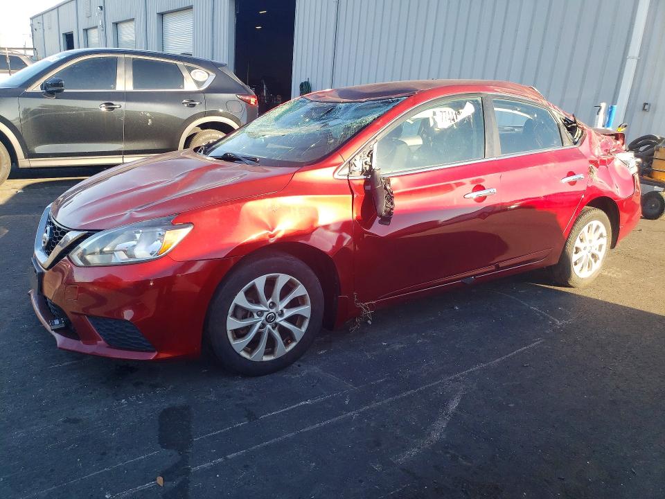 2018 NISSAN SENTRA — VIN 3N1AB7AP7JY311325