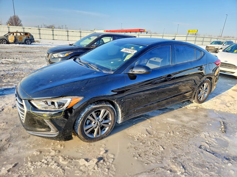 2018 HYUNDAI ELANTRA — VIN 5NPD84LF1JH278590