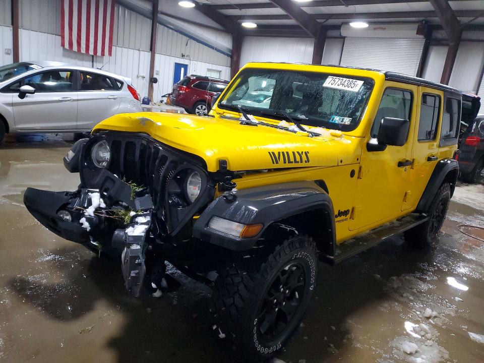 2021 JEEP WRANGLER UNLIMITED — VIN 1C4HJXDG7MW696472