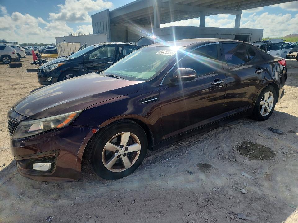 2015 KIA OPTIMA — VIN 5XXGM4A70FG491814