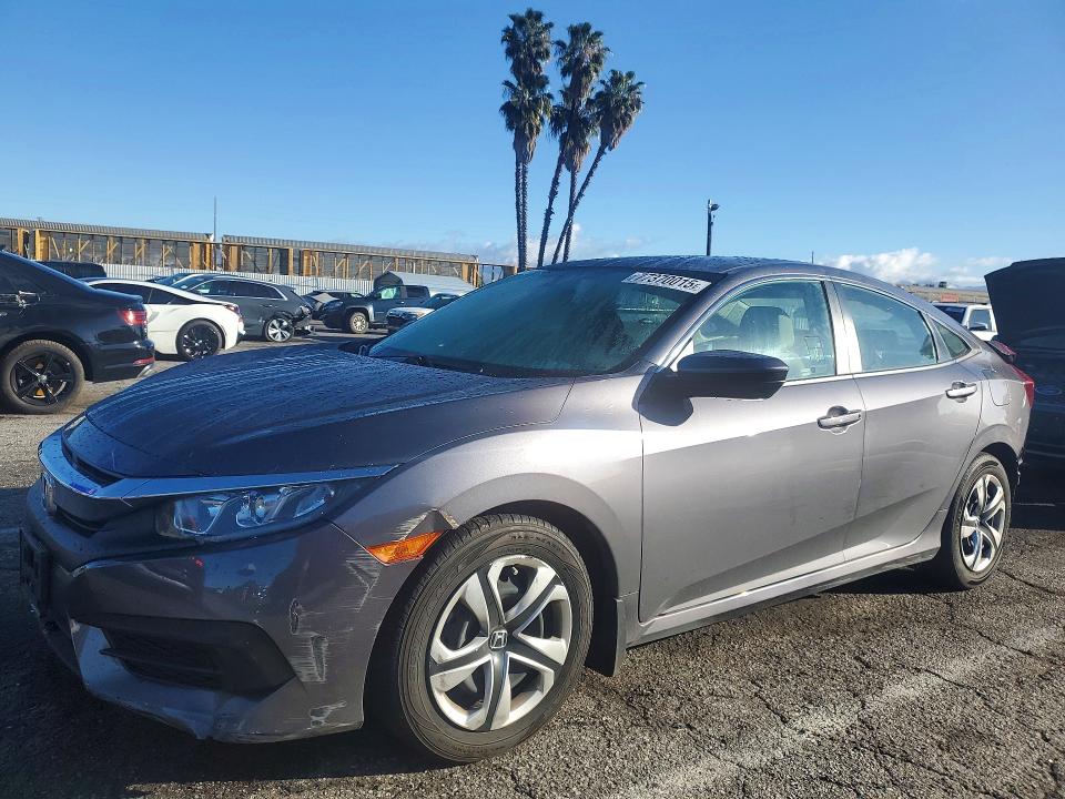 2018 HONDA CIVIC — VIN 2HGFC2F5XJH553236