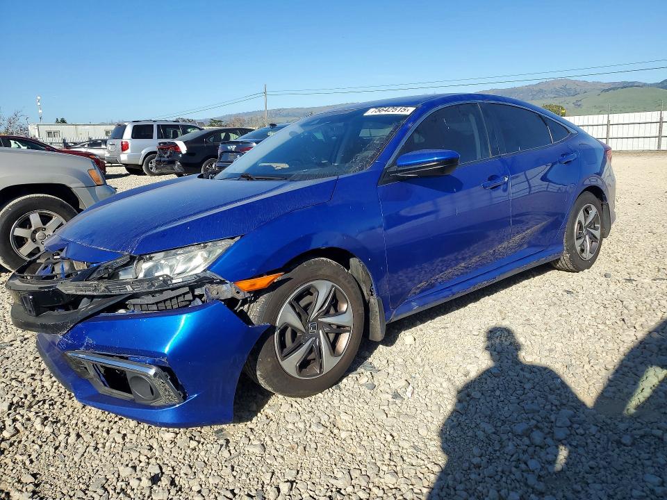 2020 HONDA CIVIC — VIN 19XFC2F64LE210654