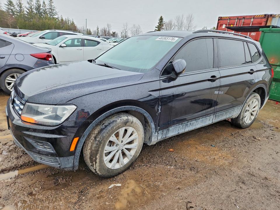 2019 VOLKSWAGEN TIGUAN TRENDLINE 2.0 TSI 4DR AWD — VIN 3VV0B7AX7KM013988