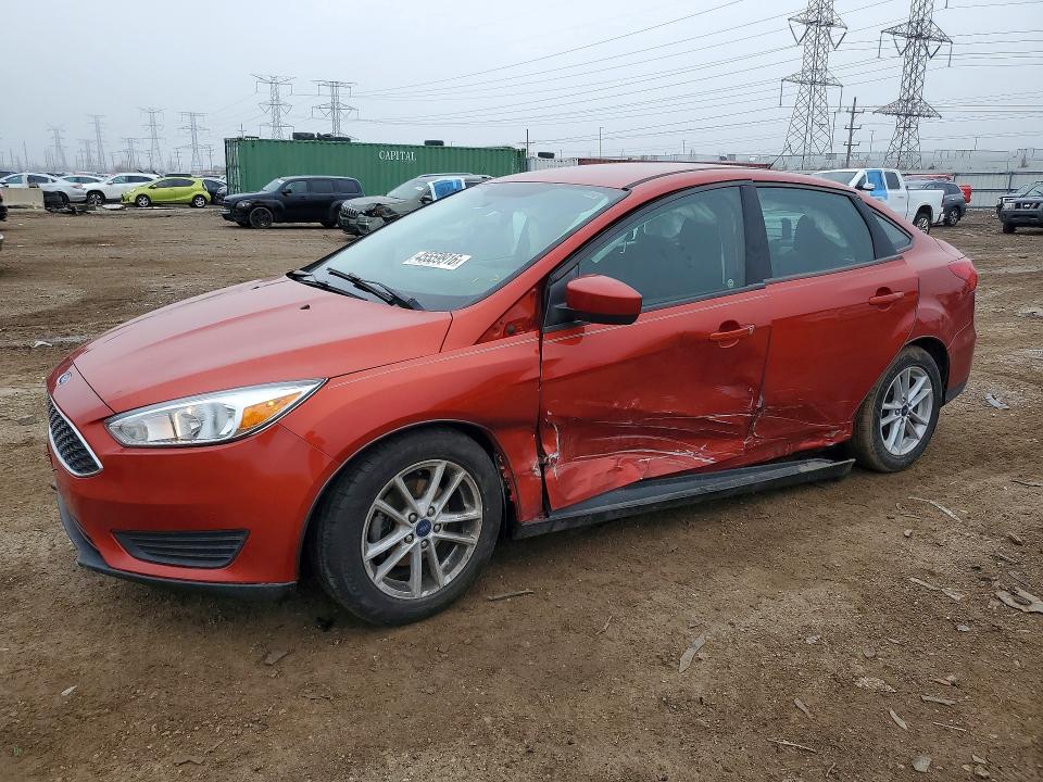 2018 FORD FOCUS — VIN 1FADP3F22JL257156