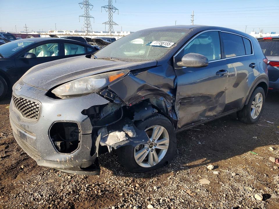 2017 KIA SPORTAGE — VIN KNDPM3ACXH7119707