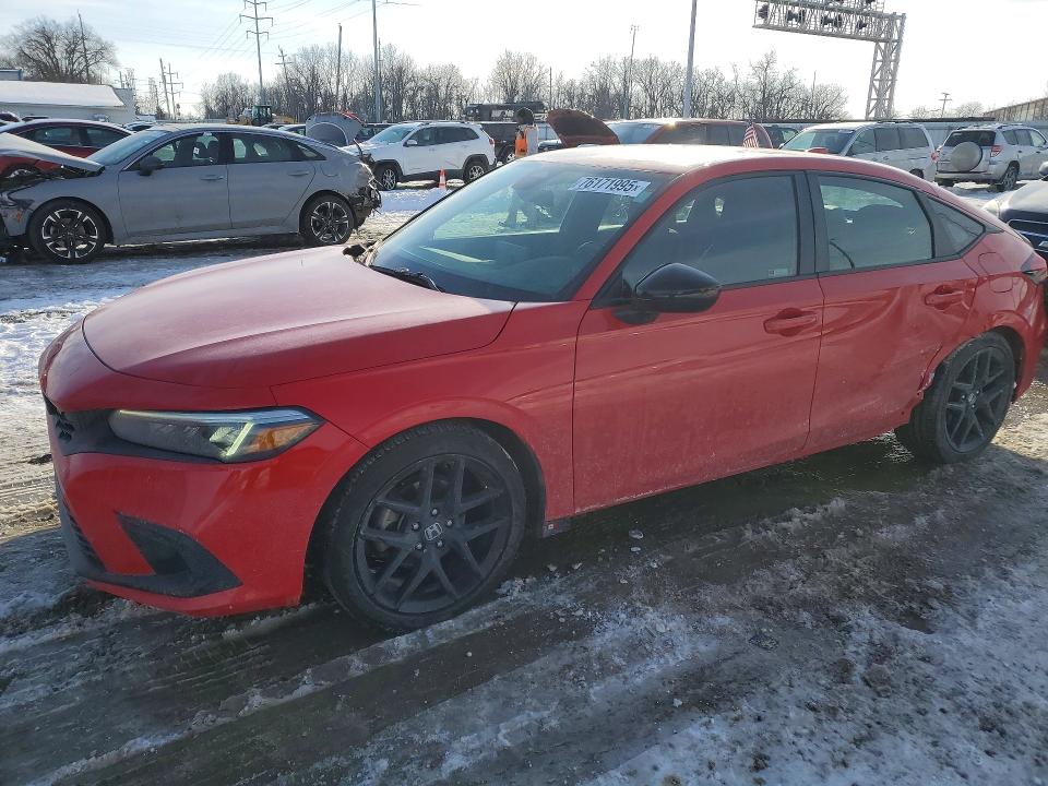 2022 HONDA CIVIC — VIN 19XFL2H87NE021689