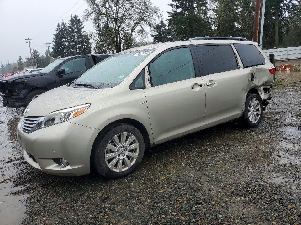 2017 TOYOTA SIENNA — VIN 5TDDZ3DC0HS163947