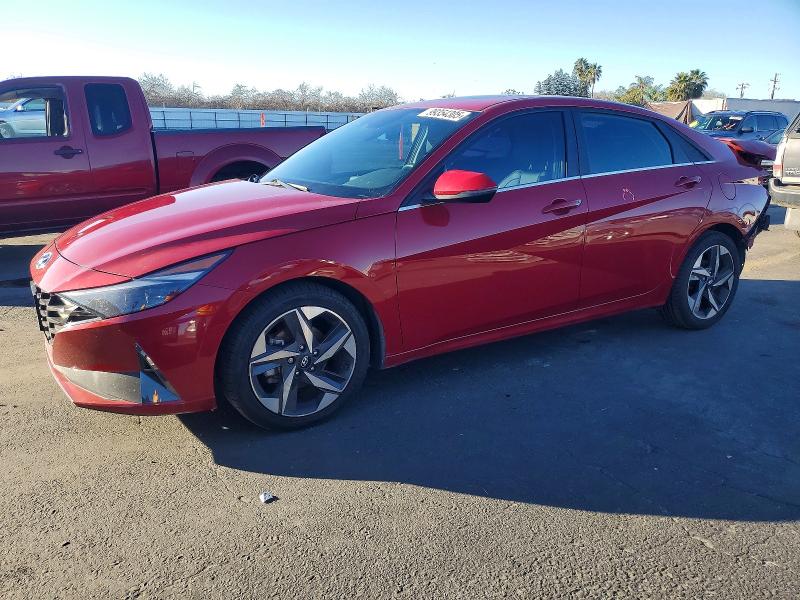 2021 HYUNDAI ELANTRA LI — VIN KMHLP4AG5MU153303