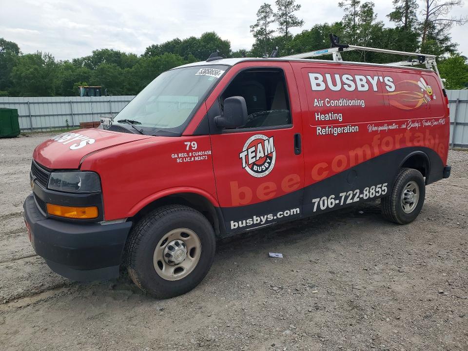 2023 CHEVROLET EXPRESS G2500 — VIN 1GCWGAFP9P1253127