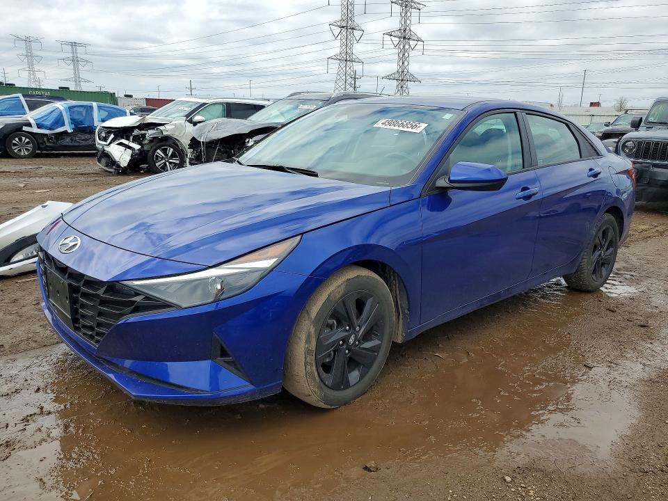 2021 HYUNDAI ELANTRA — VIN 5NPLS4AG9MH011811