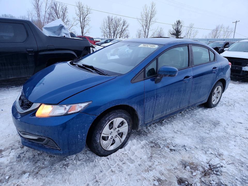 2015 HONDA CIVIC — VIN 2HGFB2F54FH562671