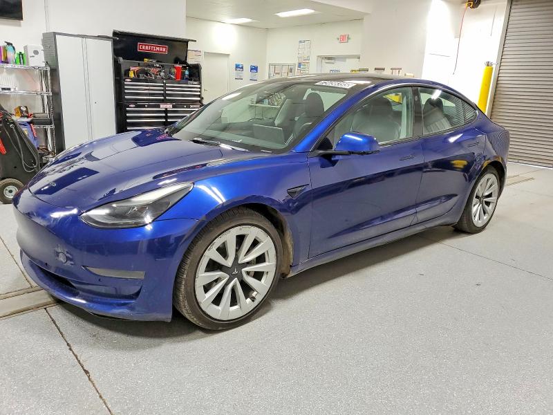 2022 TESLA MODEL 3 — VIN 5YJ3E1EA9NF371575