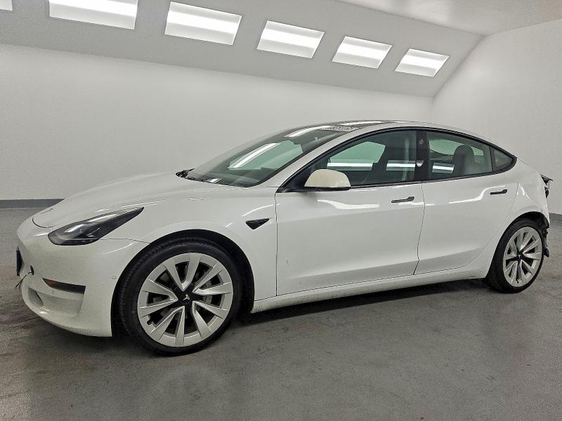 2022 TESLA MODEL 3 — VIN 5YJ3E1EA7NF144109