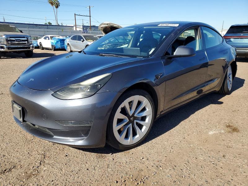 2022 TESLA MODEL 3 — VIN 5YJ3E1EA5NF190537