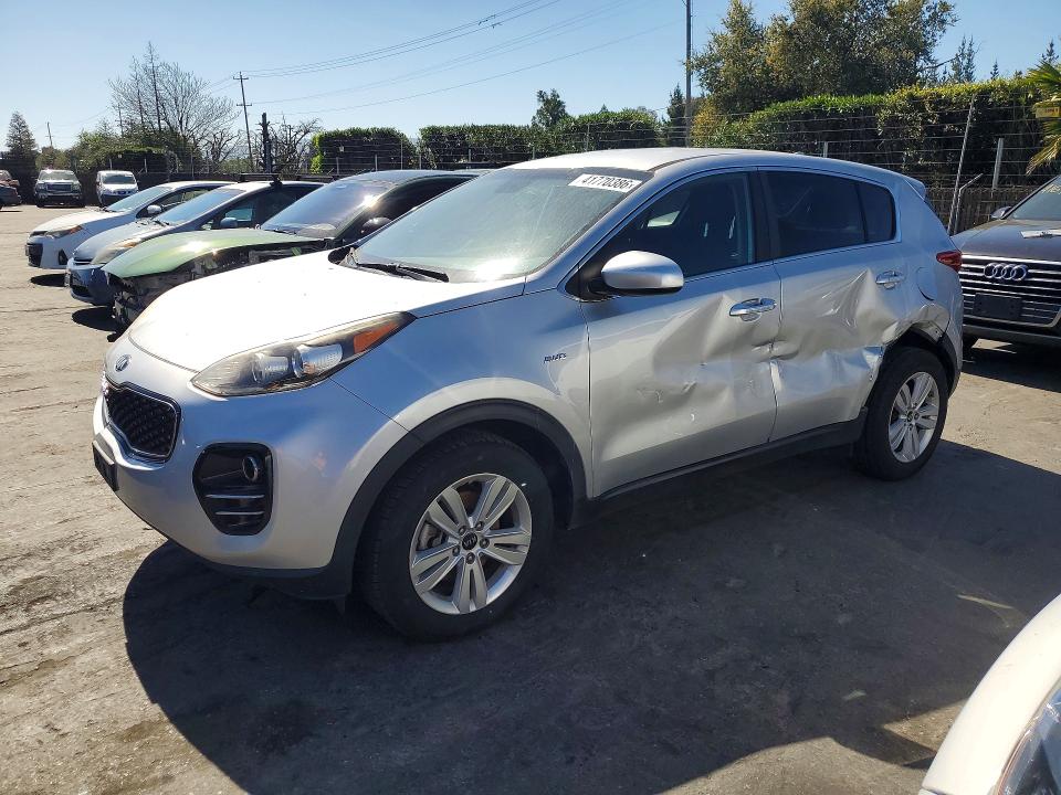 2017 KIA SPORTAGE — VIN KNDPMCAC5H7121235