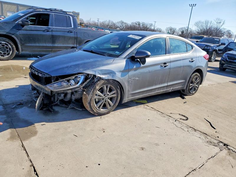 2018 HYUNDAI ELANTRA — VIN 5NPD84LF7JH396255