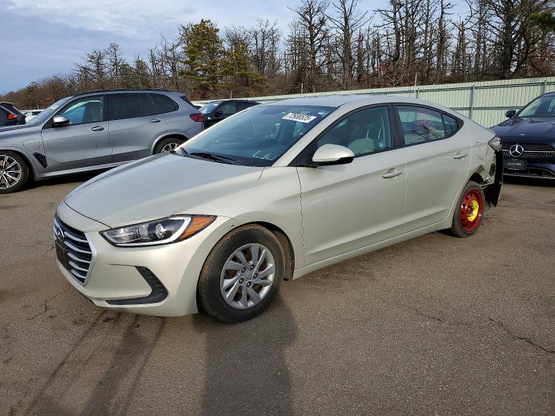 2017 HYUNDAI ELANTRA SE — VIN KMHD74LFXHU370960