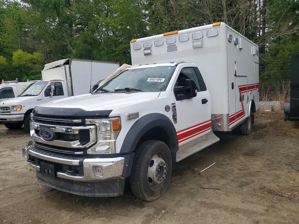 2022 FORD F550 — VIN 1FDUF5HT0NDA24855