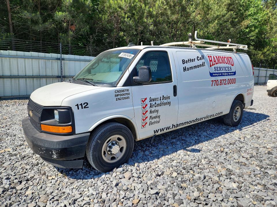 2017 CHEVROLET EXPRESS G3500 — VIN 1GCZGHFG6H1292068