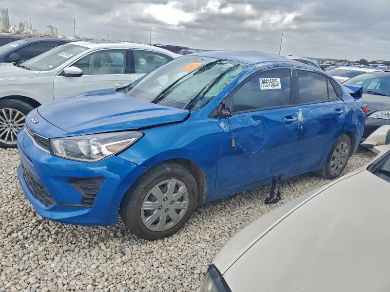 2022 KIA RIO LX — VIN 3KPA24AD7NE444076