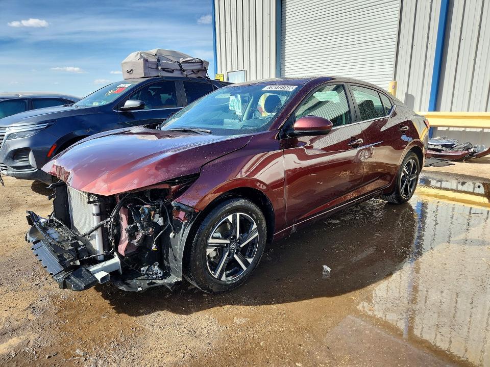 2025 NISSAN SENTRA — VIN 3N1AB8CV3SY263311
