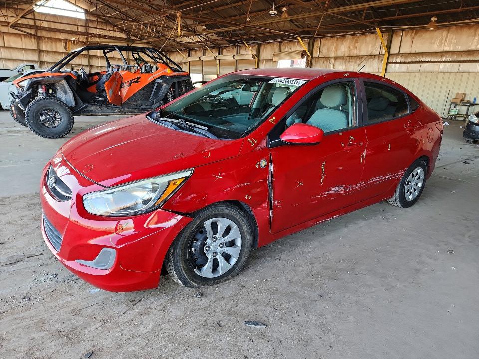 2017 HYUNDAI ACCENT SE — VIN KMHCT4AE9HU324683