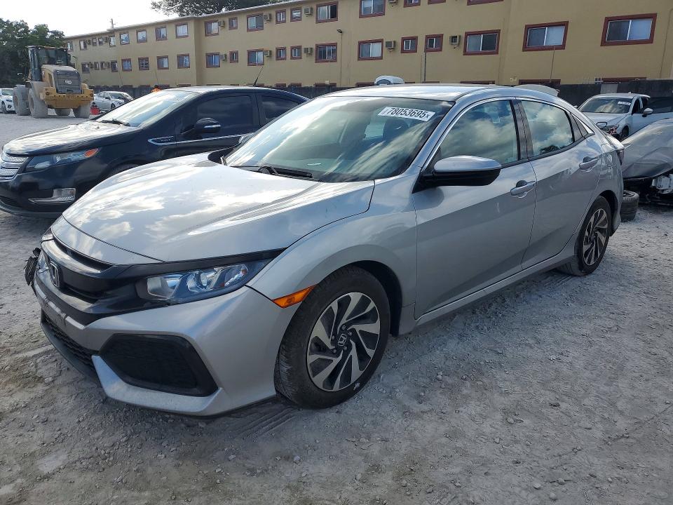 2019 HONDA CIVIC — VIN SHHFK7H33KU424481