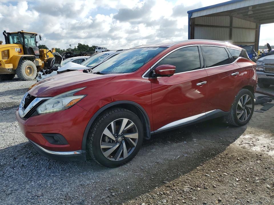 2015 NISSAN MURANO — VIN 5N1AZ2MG5FN229729