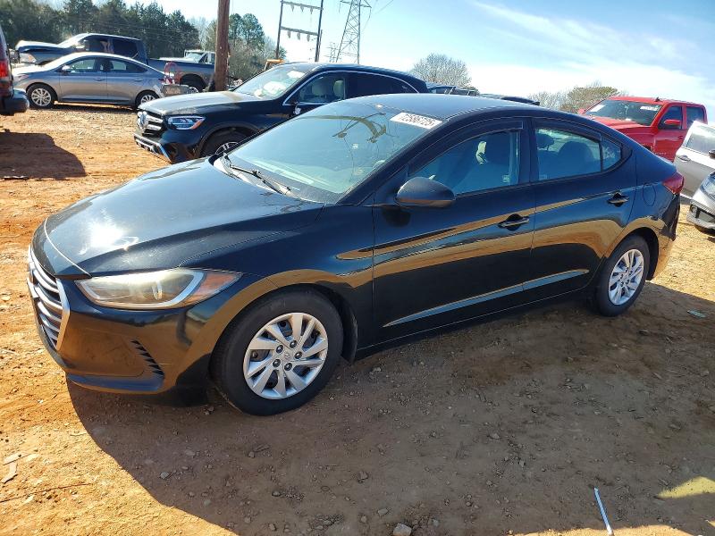 2017 HYUNDAI ELANTRA SE — VIN 5NPD74LF9HH180176