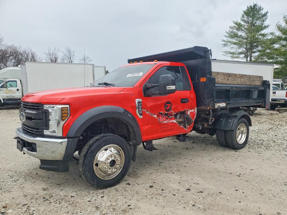 2019 FORD F550 — VIN 1FDUF5HY5KDA11087