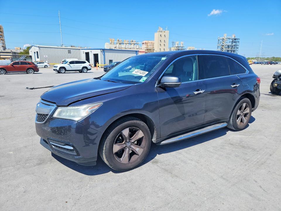 2016 ACURA MDX — VIN 5FRYD3H28GB017007