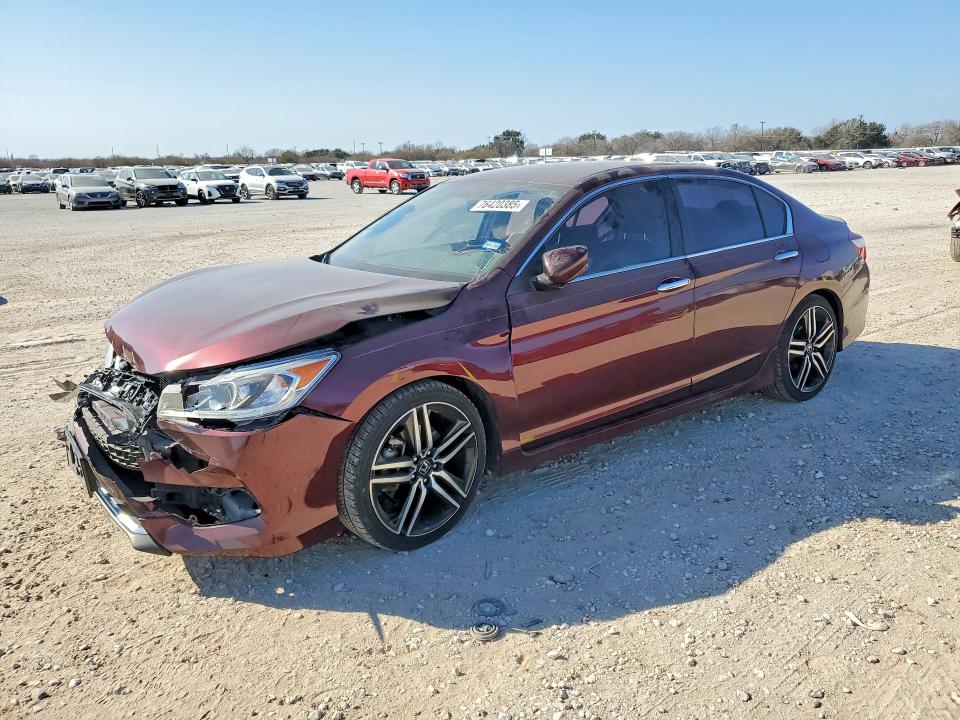 2016 HONDA ACCORD — VIN 1HGCR2F53GA122939