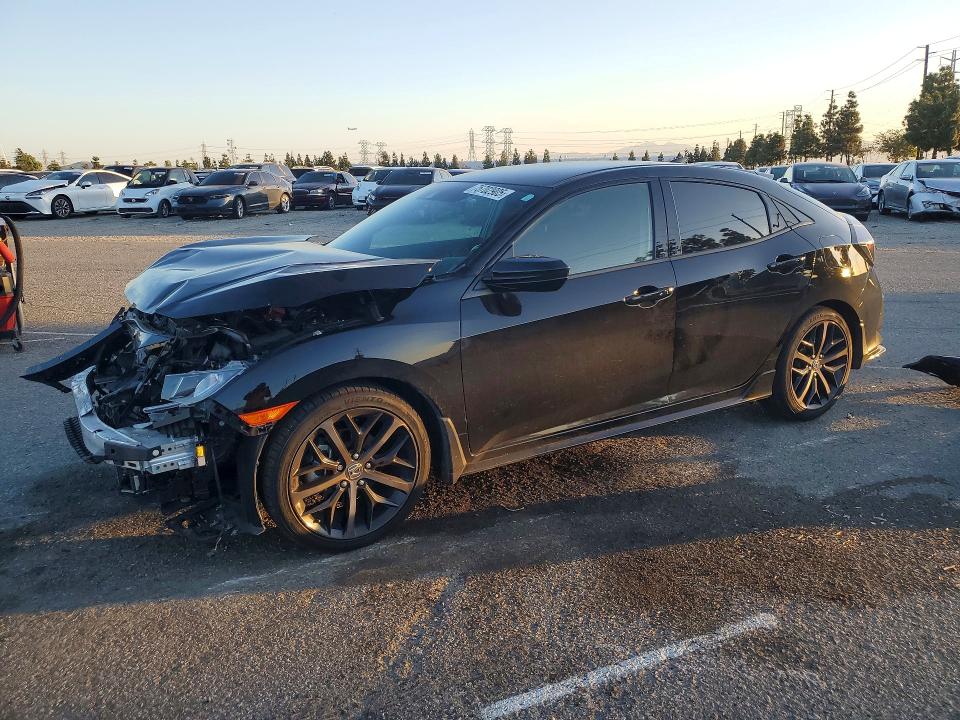 2021 HONDA CIVIC — VIN SHHFK7H4XMU408791