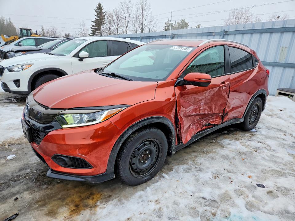 2019 HONDA HR-V — VIN 3CZRU6H27KM108694